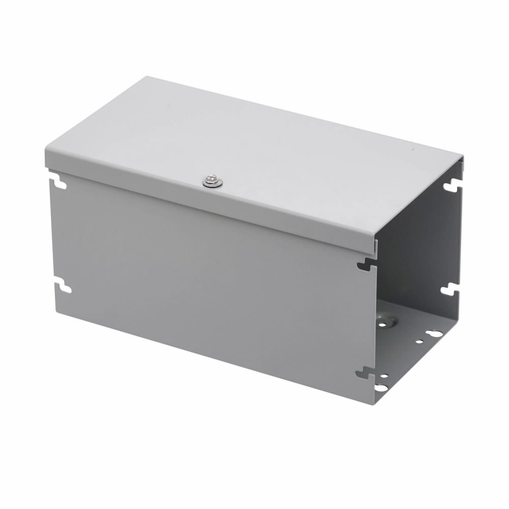 6660-3RAHSNK EnviroShield Through Hole Wireway, 60 in L x 6 in W x 6 in H, Hinged Cover, Aluminum