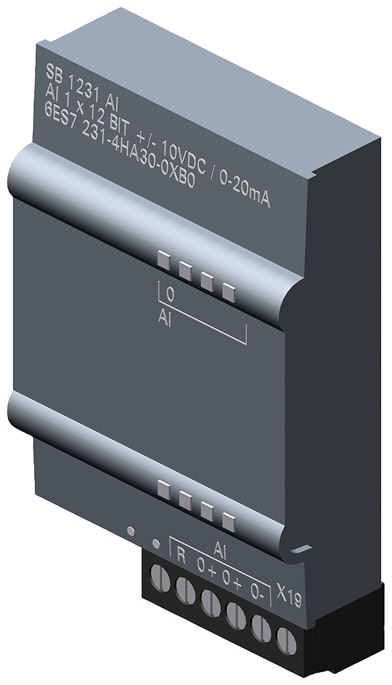 6ES72314HA300XB0 Simatic Analog Input Module, 1 Inputs, 12 bit Resolution