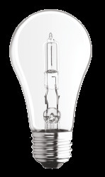 72A/HAL/CL/2-120V/52551 Classic Dimmable Halogen Lamp, 72 W, E26 Halogen Lamp, A19 Shape, 1520 Lumens