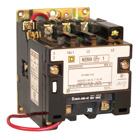 NEMA Contactor, Type S, nonreversing, Size 1, 27A, 10 HP at 575 VAC, 3 phase, up to 100 kA, 3 pole, 120 VAC coil, open