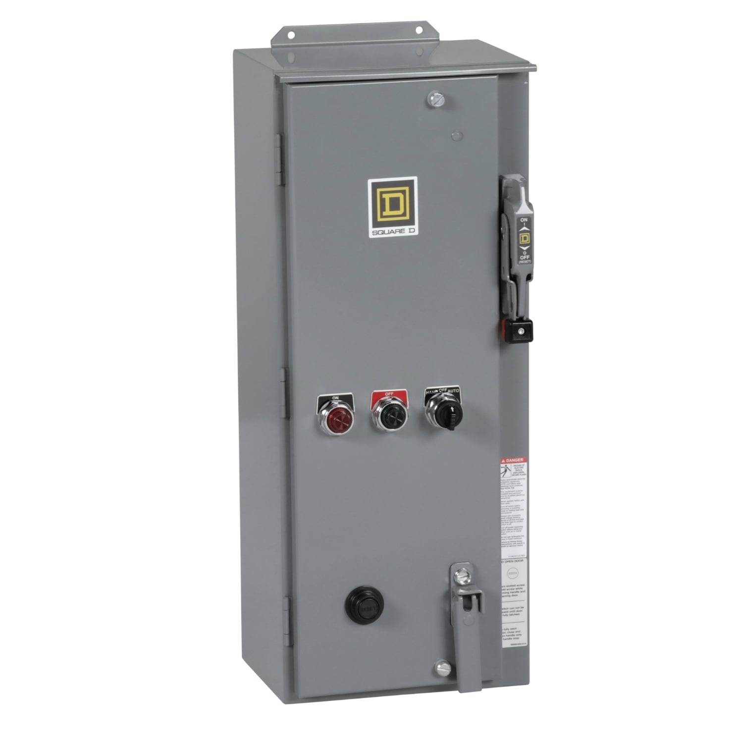 8538SDASP5 Type S Combination Magnetic Starter, 110 V AC at 50 Hz, 120 V AC at 60 Hz V Coil, Non-Reversing Action, 3 Poles, NEMA 12 Enclosure