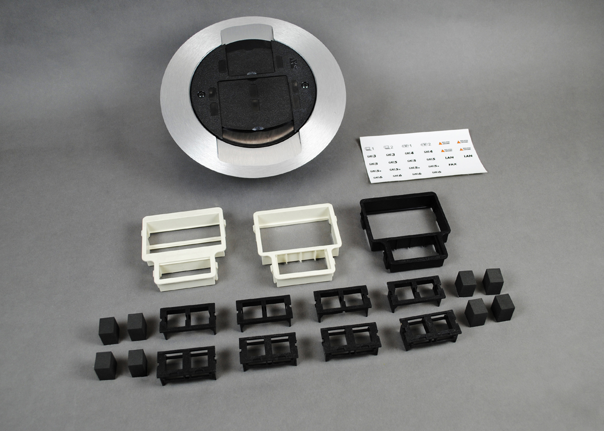 881 CVR 8PORT COMM BK FLANGE BK CTR