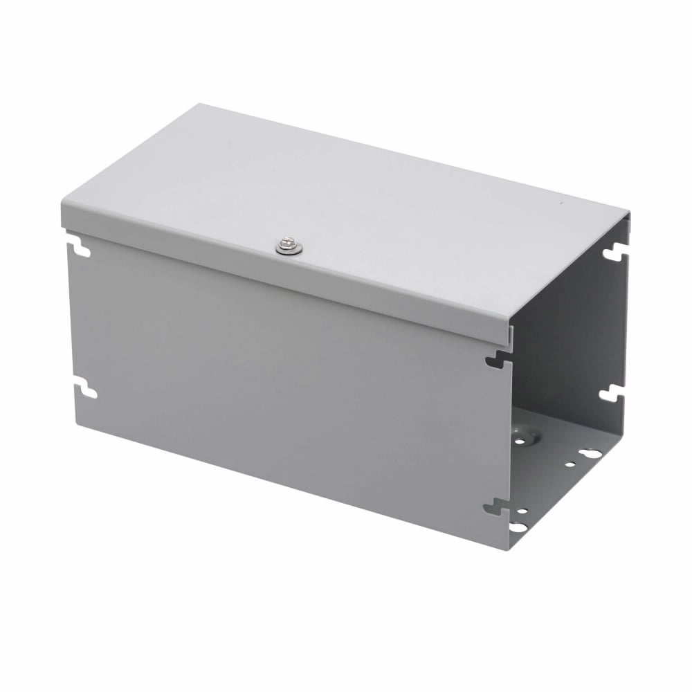 8860-3RHSNK EnviroShield Through Hole Wireway, 60 in L x 8 in W x 8 in H, Hinged Cover, Steel