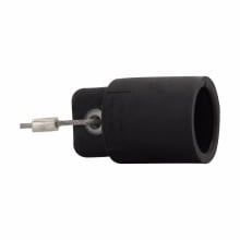A100602-17 Cam-Lok Protective Cap, For Use With Cam-Lok J Series E1016 Female Receptacles, TPE, Black