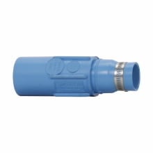 A200056-1 Cam-Lok Insulator, For Use With Cam-Lok J Series E1017 250 MCM/350 MCM/500 MCM 600 V AC/DC 340 A 1-Pole Double Set Screw Non-Vulcanized Male Plug, -40 to 105 deg C, Synthetic Rubber, Black
