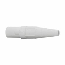 A200074-60 Cam-Lok Insulator, For Use With Cam-Lok J Series E1016 4/0 to 2/0 AWG 600 V AC/DC 400 A 1-Pole Double Set Screw Non-Vulcanized Female Plug, -40 to 105 deg C, TPE, Black