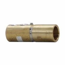 A200614-2 Cam-Lok Non-Vulcanized Plug Contact, For Use With Cam-Lok J Series E1017 600 V AC/DC 350 to 500 MCM Wire Double Set Screw Connection Female Plug, -40 to 105 deg C, Brass