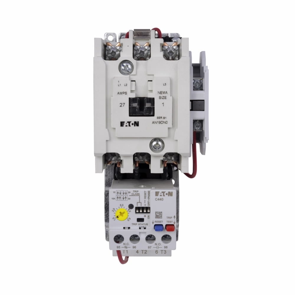 AN19DN0A5G020 Freedom Full Voltage Open NEMA Starter, 110/120 VAC V Coil, Non-Reversing Action, 3 Poles, NEMA 1 Enclosure