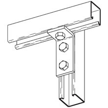 B103PAGRN Pre-Assembled Corner Angle, 3 Holes, 1-5/8 in W