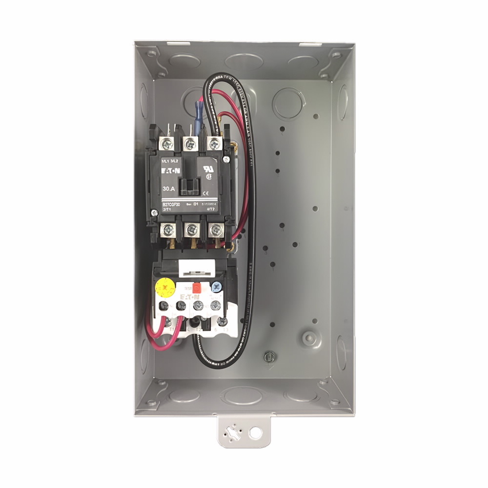 B27CGF40B040 Compact Enclosed Definite Purpose Control Starter, 208 to 240 VAC V Coil, Non-Reversing Action, NEMA 1 Enclosure