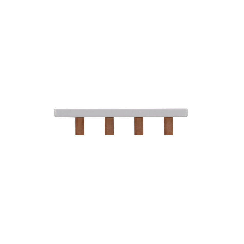 BB1P100M3 3-Pin Single Phase Non-Indicating Modular Combo Class J Busbar With Assembled End Cap, 1 kV AC
