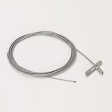 BKT-063-80K BKT 1-Style Toggle Termination Kit With BKC100 Clamp, 1/16 in Dia x 80 in L, For Use With Hanging Cable Tray, Lighting and HV AC