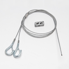 BKYH30-094 BKYH Y-Style Hook Termination, 3/32 in Dia, For Use With Hanging Cable Tray, Lighting and HV AC