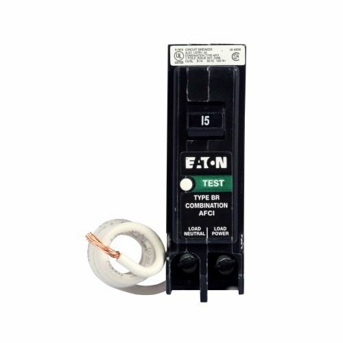 BRCAF115CS Miniature Circuit Breaker, 15 Amp, 1 Pole, 120V