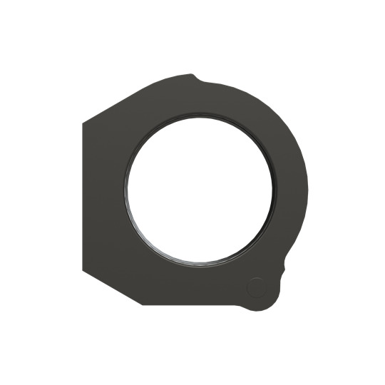 BSH-R48 PMA SH Series 1-Piece Closed Tube Clamp, NW48, Polyamide 6, Import