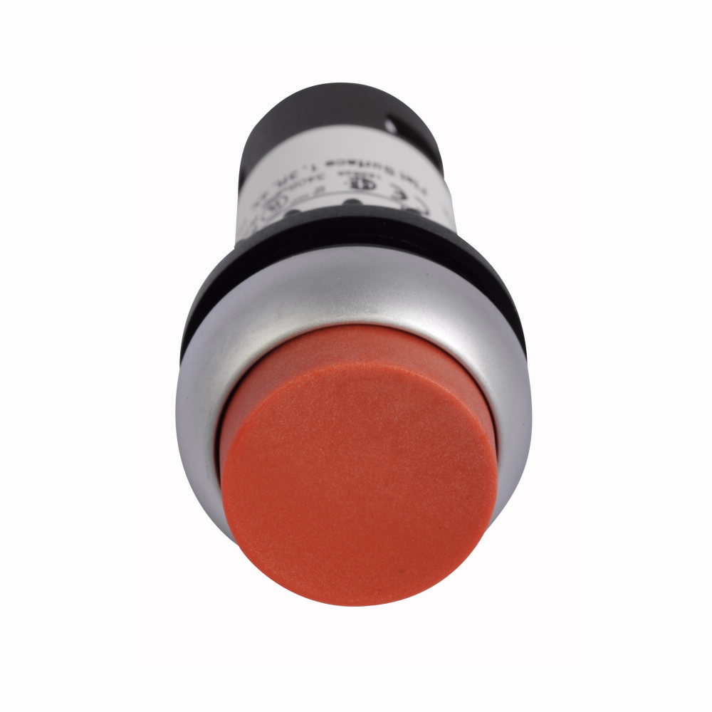 C22-DH-R-K11 RMQ C22 Compact Non-Illuminated Pushbutton, 22.5 mm, 1NO-1NC Contact, Red