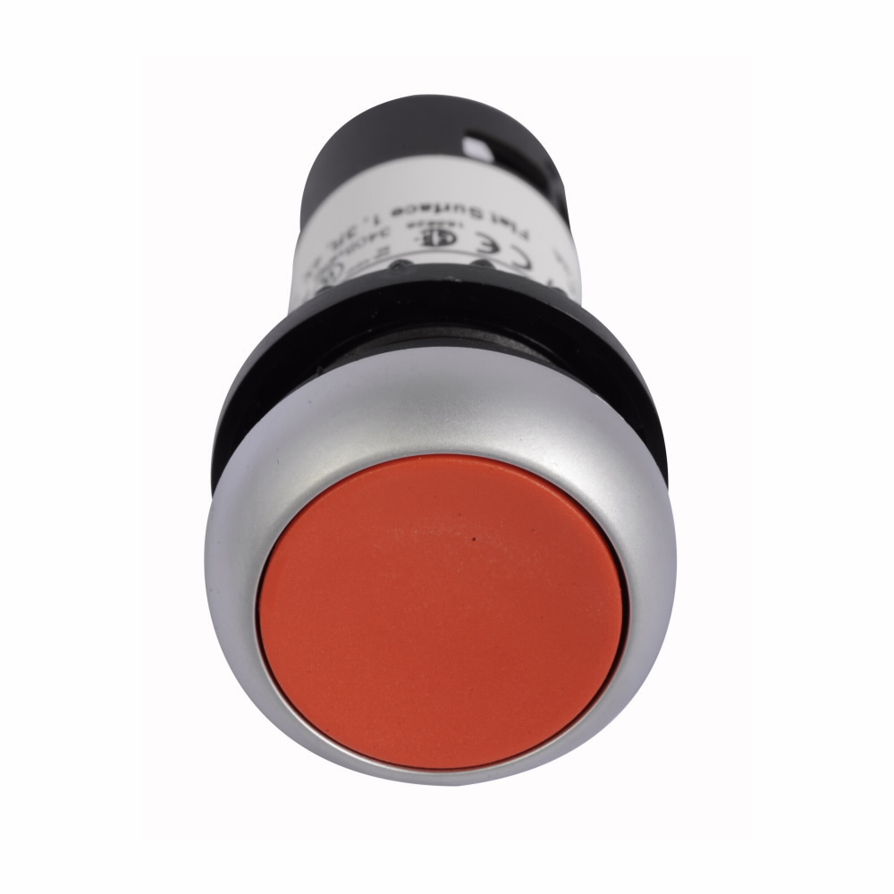 C22-D-R-K01 RMQ C22 Compact Non-Illuminated Pushbutton, 22.5 mm, 1NC Contact, Red