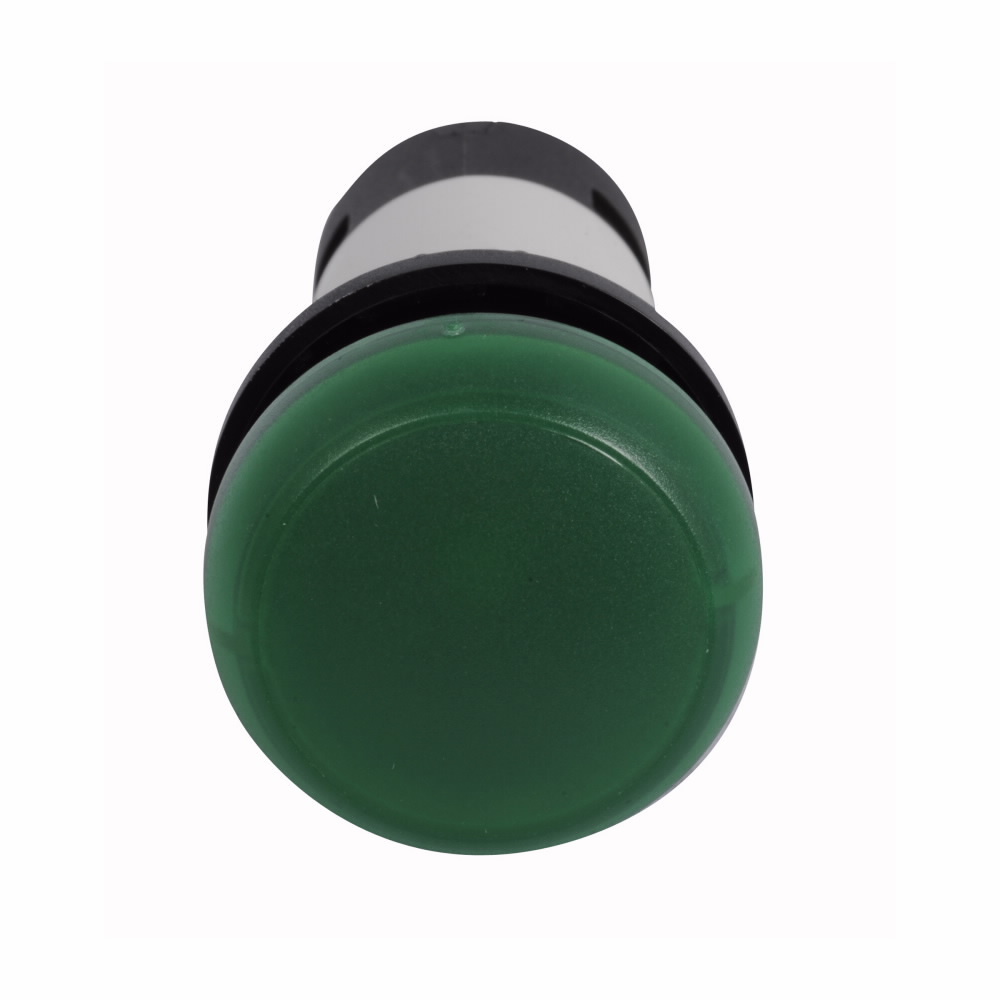 C22-L-G-120 Illuminated Pushbutton Indicating Light, 22.5 mm, Green