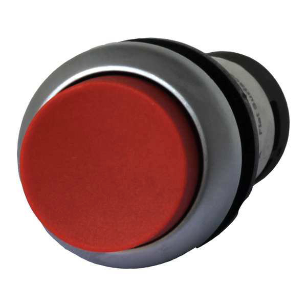 C22S-DH-R-K02 RMQ C22 Compact Non-Illuminated Pushbutton, 22.5 mm, 2NC Contact, Red
