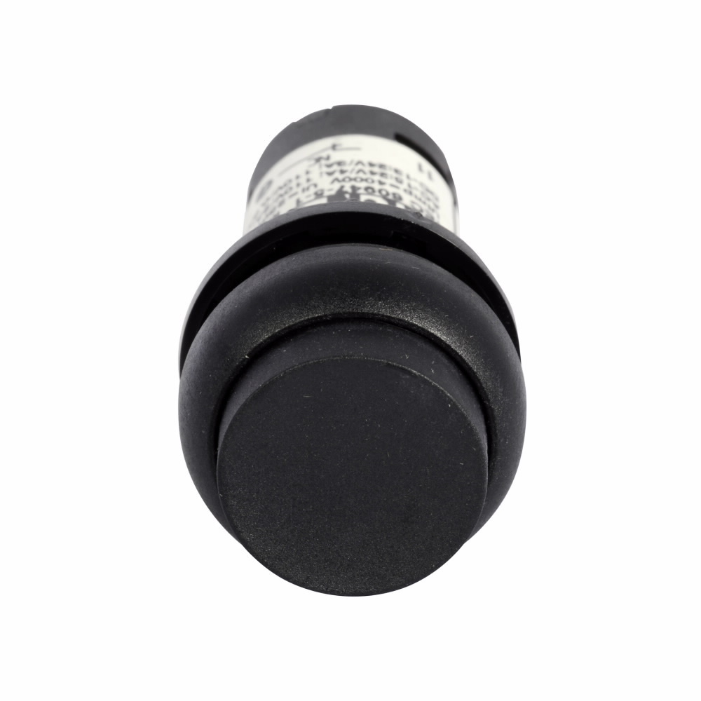 C22S-DH-S-K11 RMQ C22 Compact Non-Illuminated Pushbutton, 22.5 mm, 1NO-1NC Contact, Black