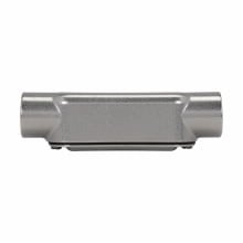 C28SS Condulet Type-C Conduit Outlet Body With Cover and Gasket, 3 in Hub, 5 Form, Malleable Iron, Hot Dipped Galvanized