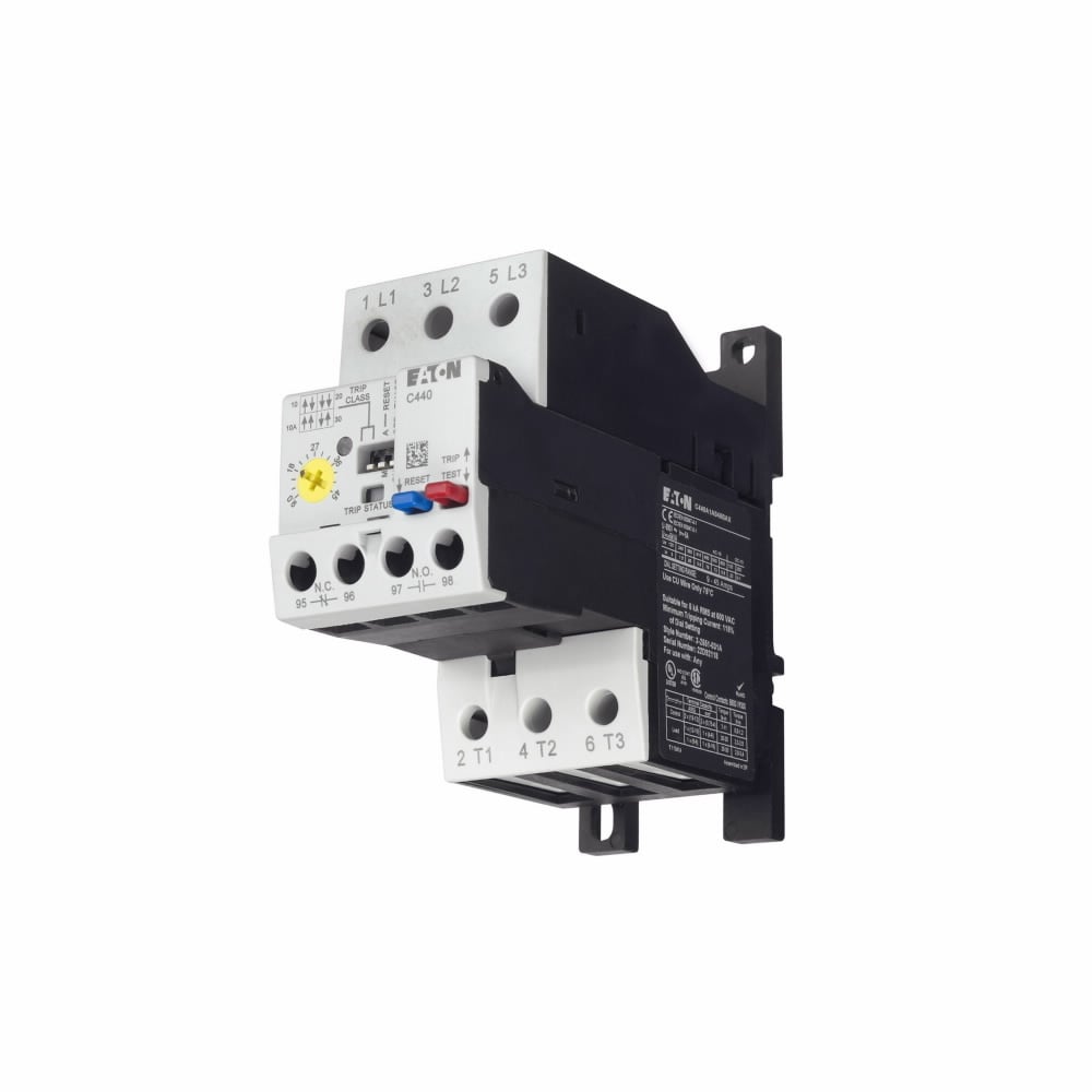 C440A2A020SAX Freedom Ground Fault Electronic Overload Relay, 4/20 A, 1NO-1NC 1 Form A/1 Form B Contact