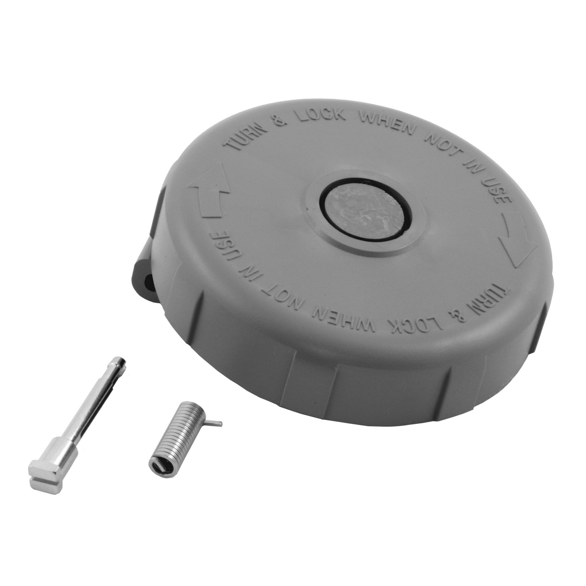 CA3430MI Heavy Duty Industrial Grade Replacement Standard Sized Watertight Pressure Screw Terminal Mechanical Interlock Cover, Thermoplastic, Gray