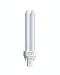 CF26DD/827/ECO/21113 Dulux D Ecologic Double Tube Compact Fluorescent Lamp, 26 W, G24d-3 Lamp, T4X2 Shape, 1710 Lumens