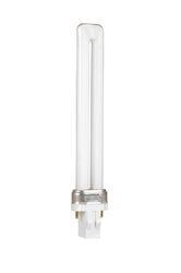 CF7DS/835/ECO/21276 DULUX S Ecologic Single Tube Compact Fluorescent Lamp, 7 W, G23 Lamp, S (T4) Shape, 402 Lumens