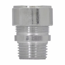 CG50 450SA CG Series Color Coded Straight Cord Grip Connector, 1/2 in Trade, 0.35 to 0.45 in Cable Openings, Copper-Free Aluminum, Natural