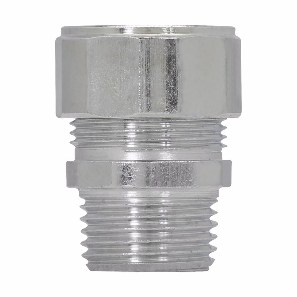 CG50 560SA CG Series Color Coded Straight Cord Grip Connector, 1/2 in Trade, 0.45 to 0.56 in Cable Openings, Copper-Free Aluminum, Natural