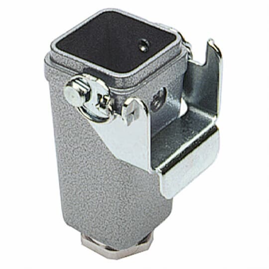 CH803AMV Pos-E-Kon A Series Single Lever In-Line Coupler Hood, Top 3/8 in Entry, Standard Mount, Die Cast Aluminum