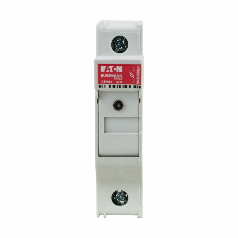 CHM1DI-48U Modular Fuse Holder With LED Indicator, 48 V DC, 30/32 A, Class: Midget, 18 to 4 AWG Wire, 1 Pole