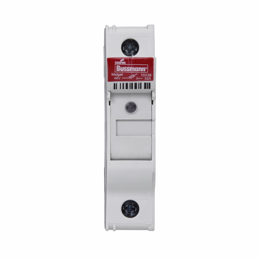 CHM1DIU Modular Fuse Holder With Indicator and Neutral, 600/690 V, 30/32 A, Class: Midget, 18 to 4 AWG Wire, 1 Pole