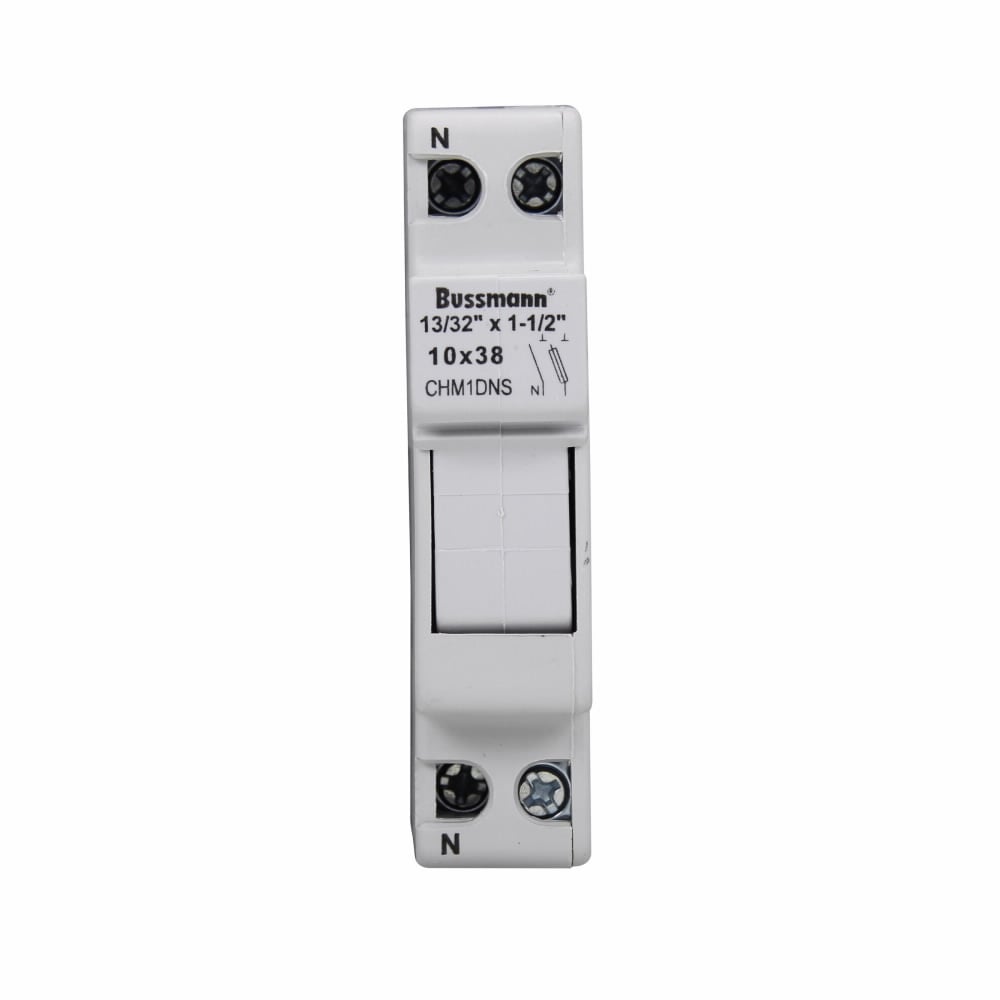 CHM1DNU Modular Fuse Holder, 600/690 V, 30/32 A, 18 to 4 AWG Wire, 1+N Poles