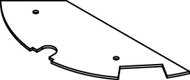 Blank Device Plate; #1