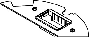 2-3/4 Inch; 6-11/32 Inch; UL Approval; (2) 2-Port Communication Device Type; CRFB Model