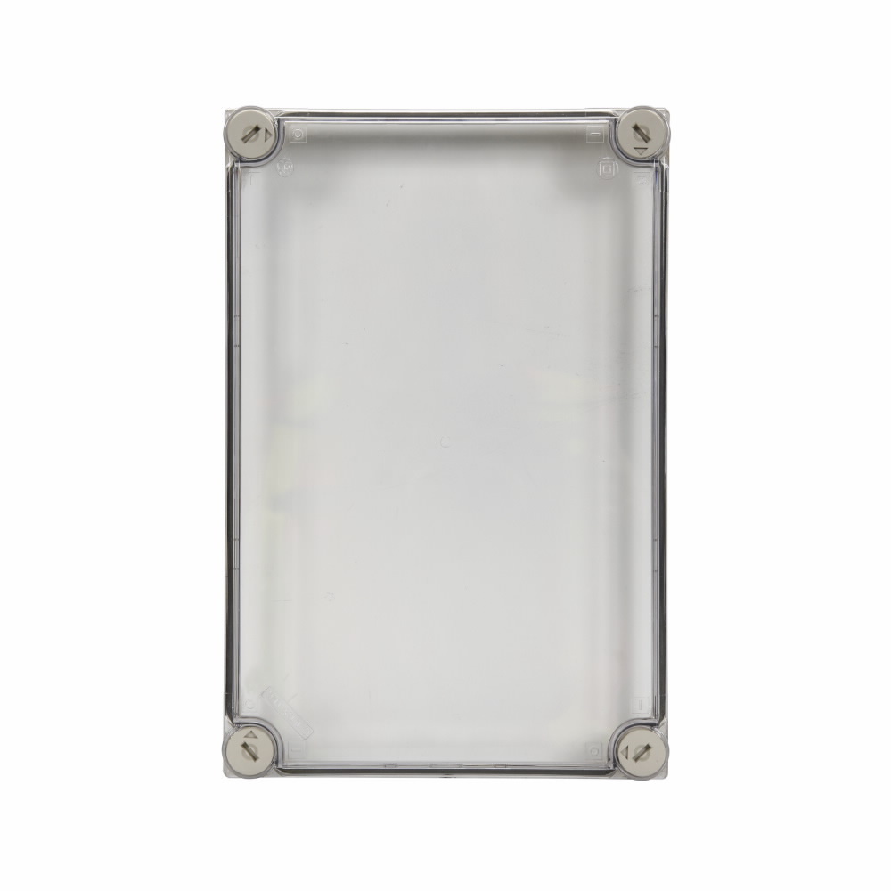 D125-CI43-NA Cover, 250 mm L x 375 mm W x 375 mm D, For Use With U-CI43 Enclosure, Plastic