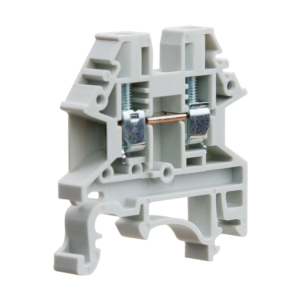 DS20-GY Feed-Through, 600 VAC, 20 A, DIN Rail Mount