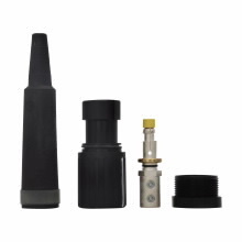 E0200-141 Posi-Lok 1-Pole Male Plug, 600 VAC/VDC, 200 A, 2 to 2/0 AWG Wire, Crimp Connection