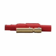 E1015-8333 Cam-Lok J Series 1-Pole Non-Vulcanized Female Plug, 600 VAC/VDC, 150 A, 8 to 4 AWG Wire, Setscrew Connection, NEMA 3R NEMA Rating