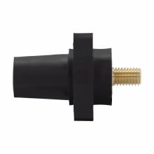 E1016-1631 Cam-Lok J Series E1016 1-Pole Insulated Female Receptacle, 600 VAC/VDC, 400 A