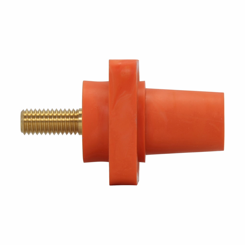 E1016-1631S Cam-Lok J Series E1016 1-Pole Insulated Female Receptacle, 600 VAC/VDC, 400 A