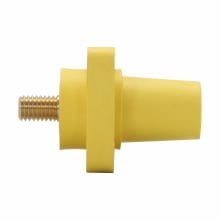 E1016-1634 Cam-Lok J Series E1016 1-Pole Insulated Female Receptacle, 600 VAC/VDC, 400 A