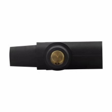 E1016-2322 Cam-Lok J Series 3-Way Lay Down T-Connector, 600 VAC/VDC, 400 A, 4/0 to 2 AWG Wire, Male x Female x Male Connection, TPE Housing