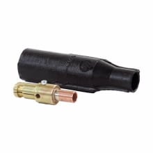 E1016-7 Cam-Lok J Series Vulcanized Male Plug, 600 VAC/VDC, 190 A, 2 to 1 AWG Wire, Crimp Connection, NEMA 4 NEMA Rating