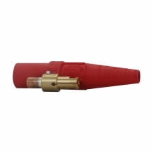 E1016-7704 Cam-Lok J Series Non-Vulcanized Male Plug, 600 VAC/VDC, 235 A, 2/0 to 1/0 AWG Wire, Crimp Connection, NEMA 3R NEMA Rating