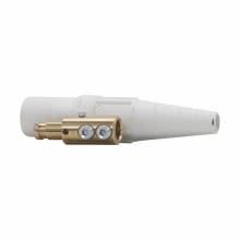 E1016-8367 Cam-Lok J Series 1-Pole Non-Vulcanized Male Plug, 600 VAC/VDC, 400 A, 2/0 to 4/0 AWG Wire, Double Setscrew Connection, NEMA 3R NEMA Rating