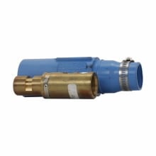 E1017-350 Cam-Lok J Series 1-Pole Non-Vulcanized Male Plug, 600 VAC/VDC, 545 A, 350 to 500 kcmil Wire, Double Setscrew Connection, NEMA 3R NEMA Rating