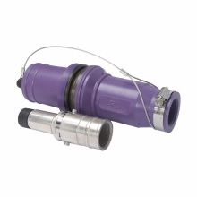 E1049-27 Roughneck Male Plug, 1000 VAC/VDC, 1135 A, 777 kcmil Wire, Hex Crimp/Solder Connection, NEMA 3 NEMA Rating